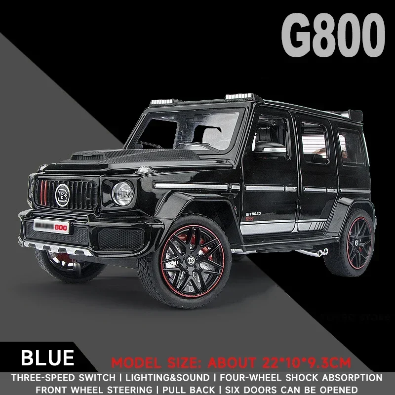 Mercedes Benz BRABUS G800 1:24 Scale Model 9 Mercedes Benz BRABUS G800 1:24 Scale Model - Image 9
