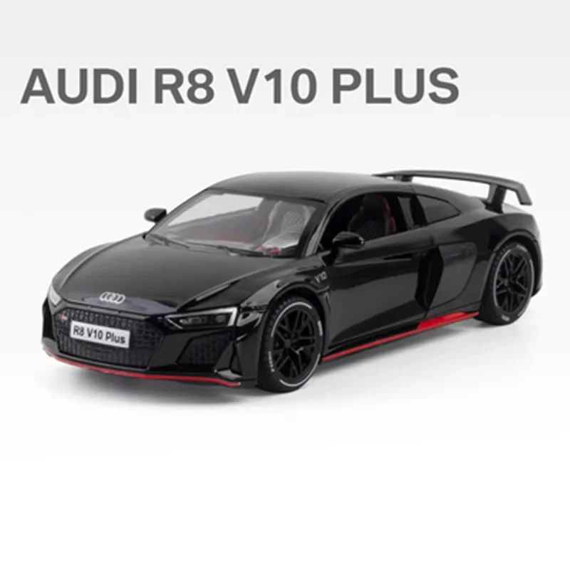 AUDI R8 V10 Plus 1:24 Scale Diecast Model 7 AUDI R8 V10 Plus 1:24 Scale Diecast Model - Image 7