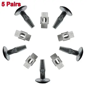 10 Metal Fasteners for Peugeot and Citroen 11 S30213833edcb4106b5887afeaafcfe937