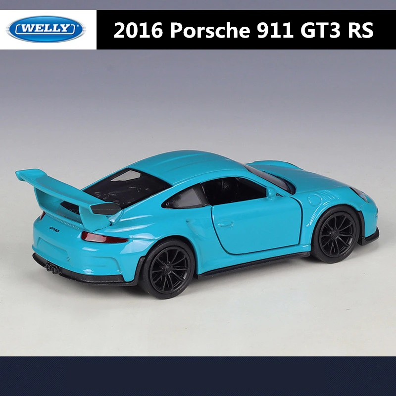 WELLY 1:36 Porsche 911 GT3 RS Diecast Model 6 WELLY 1:36 Porsche 911 GT3 RS Diecast Model - Image 6