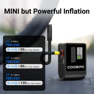 COOSPO Mini Electric Air Pump 120 PSI 500mAh 10 S311a1d60cfe44db5a4aff17b5afaba7cp