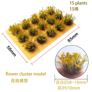 Miniature Grass Cluster Model HDD-560 Set 21 S31475b8679b64f7a8da839172ad50373z