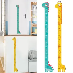Cartoon Animals Height Measure Wall Sticker 12 S315223374d744a878fcb6fb3592d09b2F