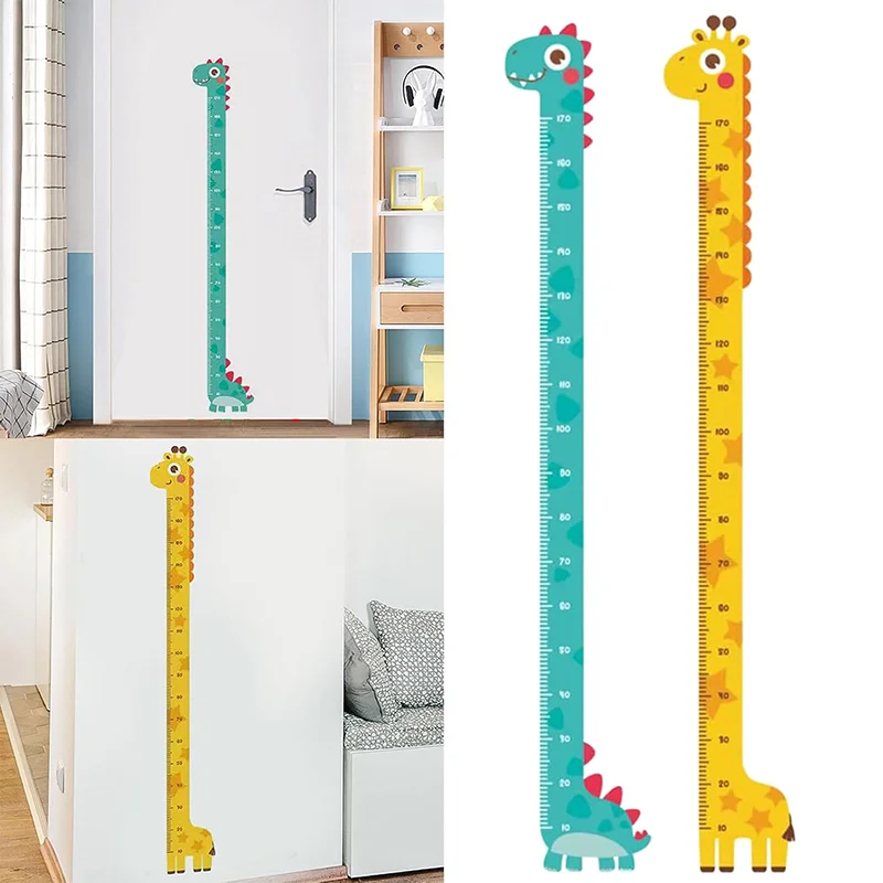 Cartoon Animals Height Measure Wall Sticker 4 Cartoon Animals Height Measure Wall Sticker - Image 4