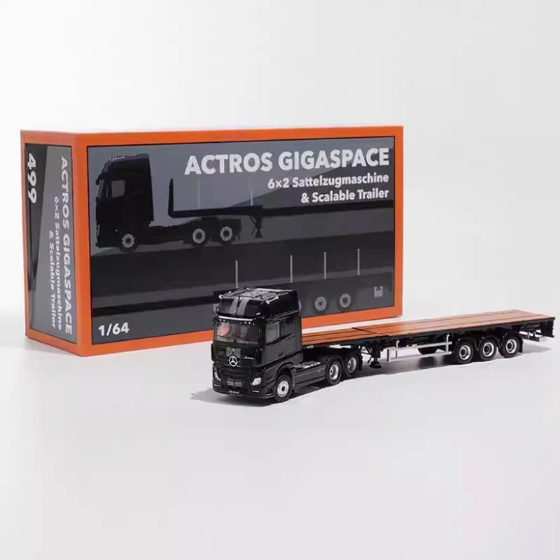 1:64 Scale Diecast 3-Axle Actros Gigaspace Truck 4 1:64 Scale Diecast 3-Axle Actros Gigaspace Truck - Image 4