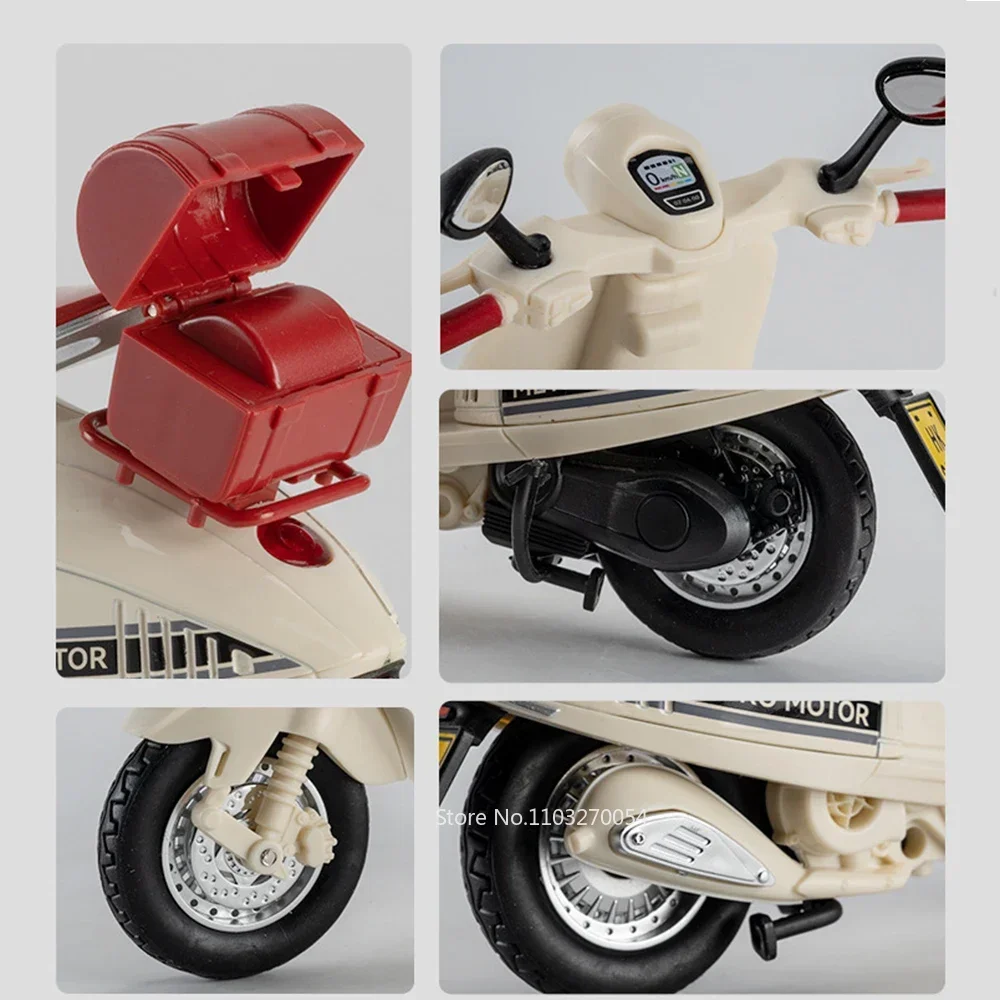 Vintage Vespa 946 Diecast Model 1:12 Scale 4 Vintage Vespa 946 Diecast Model 1:12 Scale - Image 4