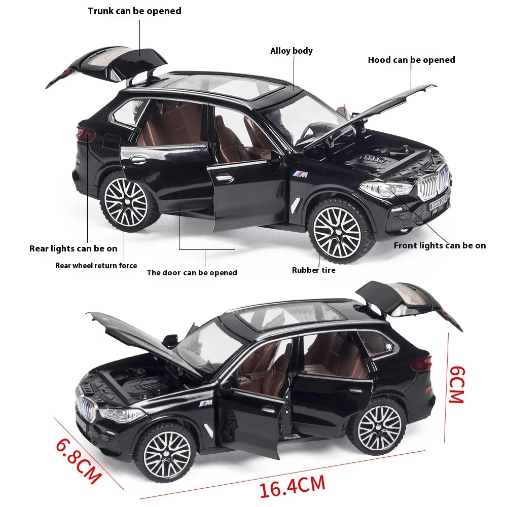 Luxury BMW X5 1:32 Diecast Model Car 2 Luxury BMW X5 1:32 Diecast Model Car - Image 2
