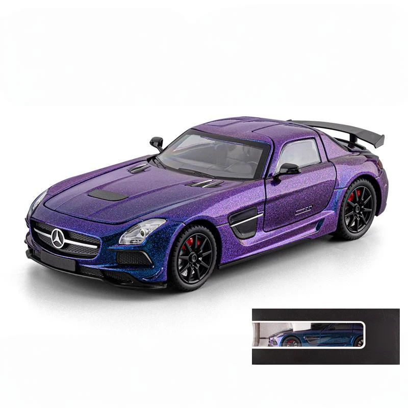 Benz SLS AMG 1:24 Diecast Model Car 12 Benz SLS AMG 1:24 Diecast Model Car - Image 12
