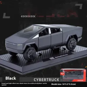 1:32 Scale Cybertruck Die-Cast Model with Lights 18 S31e2b58c9d714abeac93c9eda5e62e53W