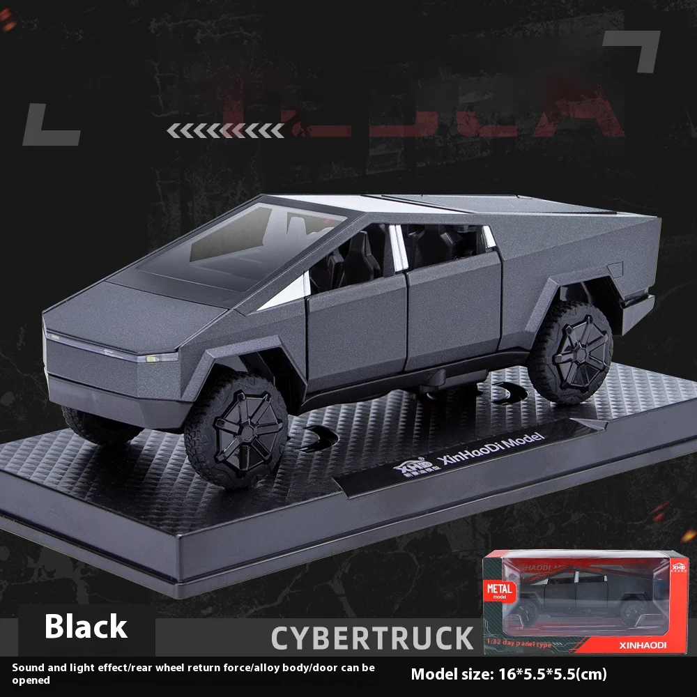 1:32 Scale Cybertruck Die-Cast Model with Lights 9 1:32 Scale Cybertruck Die-Cast Model with Lights - Image 9