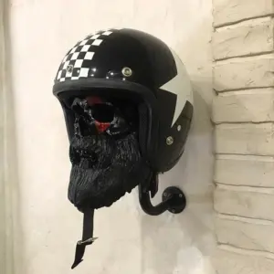 Skull Helmet Holder for Motorcycle Gear 7 S321c9f0f5f744f4d8953d3af6065bc4fm