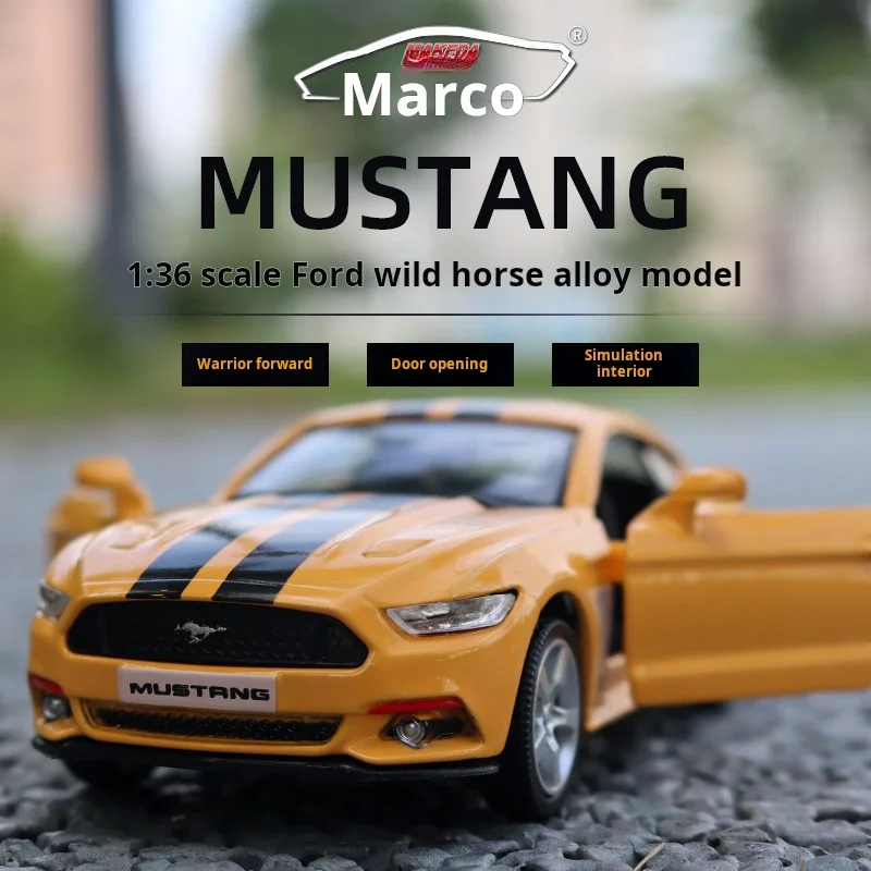 2015 Ford Mustang GT Diecast Model 1:36 Scale 5 2015 Ford Mustang GT Diecast Model 1:36 Scale - Image 5