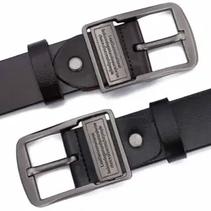 Genuine Leather Men's Belt in Black 9 S3252fdcec5694529ae2ccc37f2b67203d