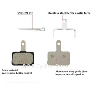 Shimano B01S B05S Bicycle Disc Brake Pads 13 S32886e2348da473183d3e000d8ae3d46T