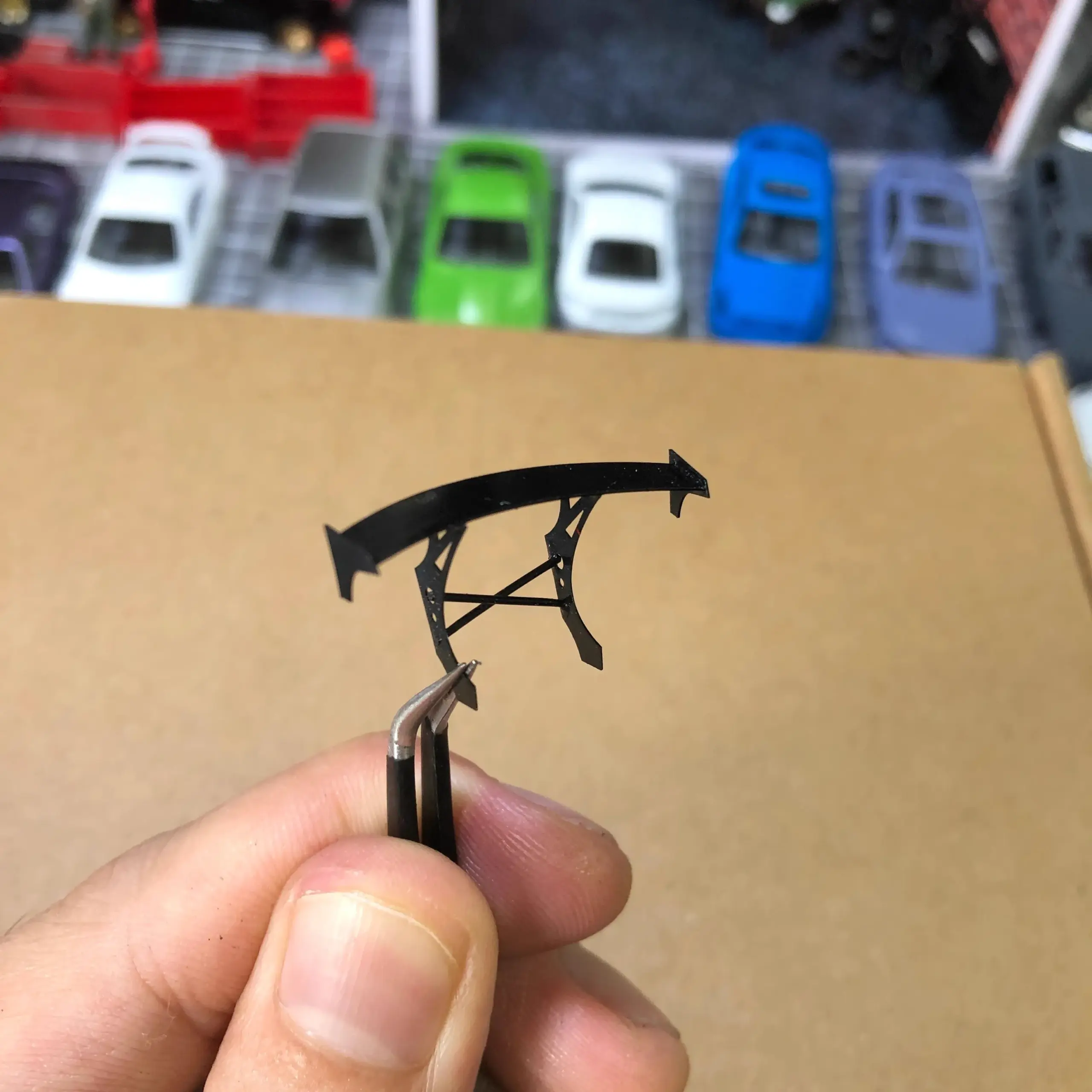 1/64 Scale Metal Car Tail Modification Set 3 1/64 Scale Metal Car Tail Modification Set - Image 3