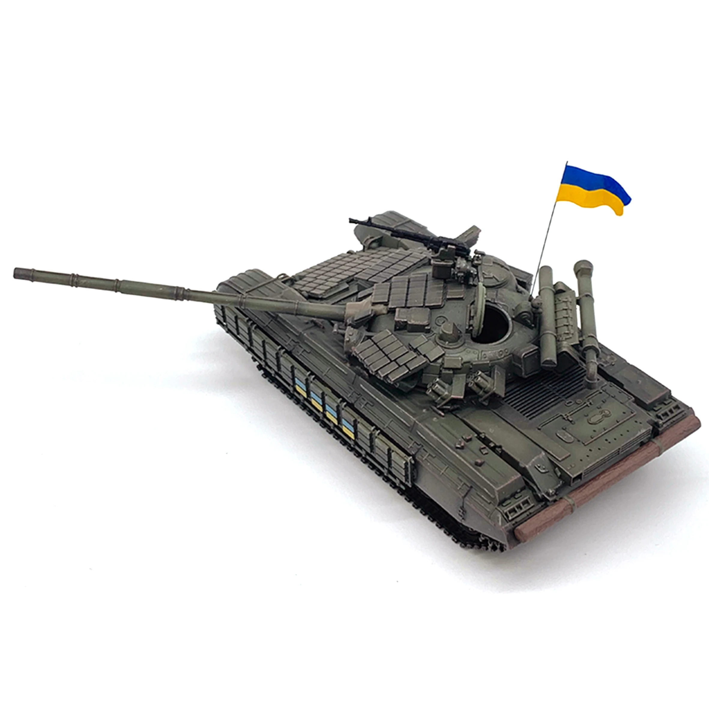 1:72 Ukrainian T-64BV Tank Model Collectible 5 1:72 Ukrainian T-64BV Tank Model Collectible - Image 5