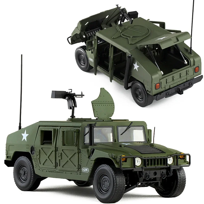 Hummer H1 Military Model 1:18 Scale Diecast 3 Hummer H1 Military Model 1:18 Scale Diecast - Image 3