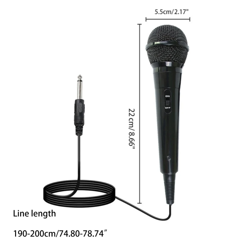 Dynamic Handheld Microphone with Cable 2m 6 Dynamic Handheld Microphone with Cable 2m - Image 6