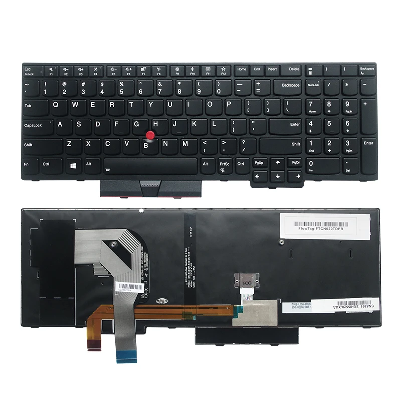 Lenovo T570 T580 P51S P52S Laptop Keyboard 8 Lenovo T570 T580 P51S P52S Laptop Keyboard - Image 8