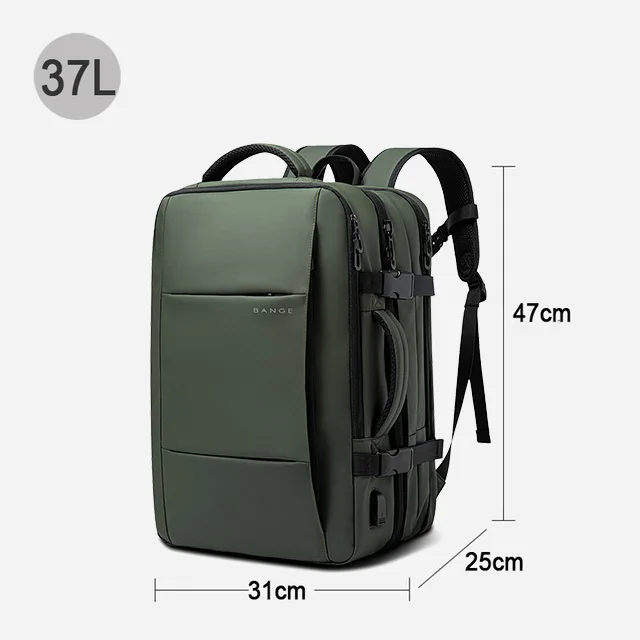 Waterproof Travel Backpack for 17.3-inch Laptop 11 Waterproof Travel Backpack for 17.3-inch Laptop - Image 11