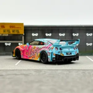 Diecast 1/64 Scale Nissan GTR R35 LB Model 9 S3443b176dccc4a24a2f055a59ec03ab3K