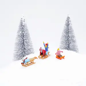 Winter Wonderland Resin Miniature Diorama Set 18 S34c5262d91b2435e804c43bc3c5adc41J