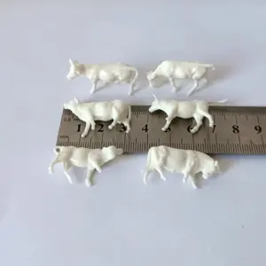 Set of 6 HO Scale Model Cows 1:87 11 S34e0f17182b1459b989eceda96efdb56u