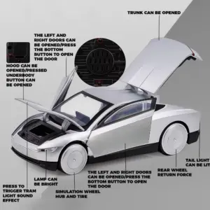 1:32 Scale Cybercab Robotaxi Diecast Model 17 S34e937a8e3404d60922d42e2e99eade5K