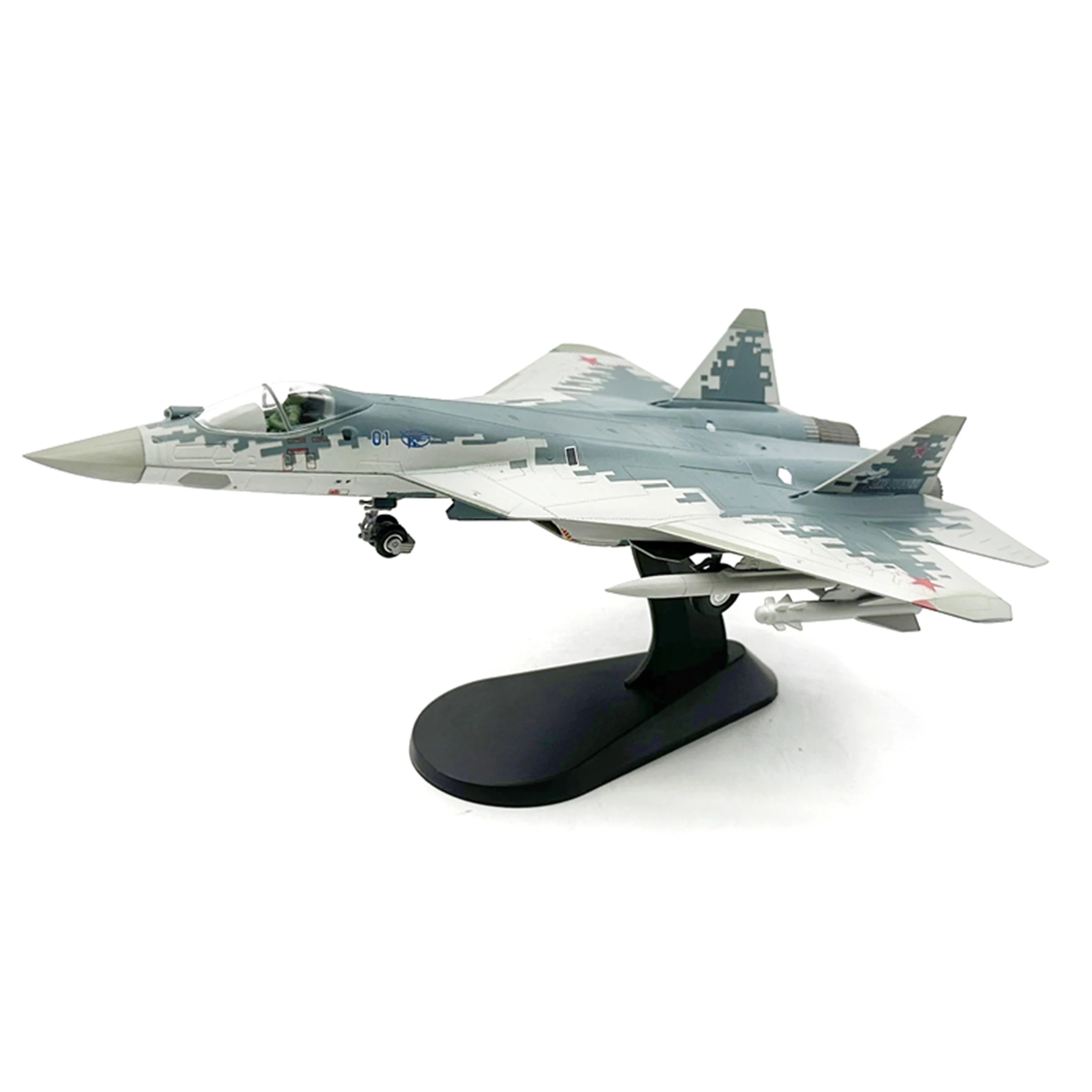 SU-57 Fighter Jet Model 1:72 Scale Replica 3 SU-57 Fighter Jet Model 1:72 Scale Replica - Image 3
