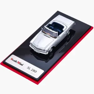 Scale 1:64 Benz SL280 Model Car in Red 17 S35cdb20258204326b257613a1dbd32a8q