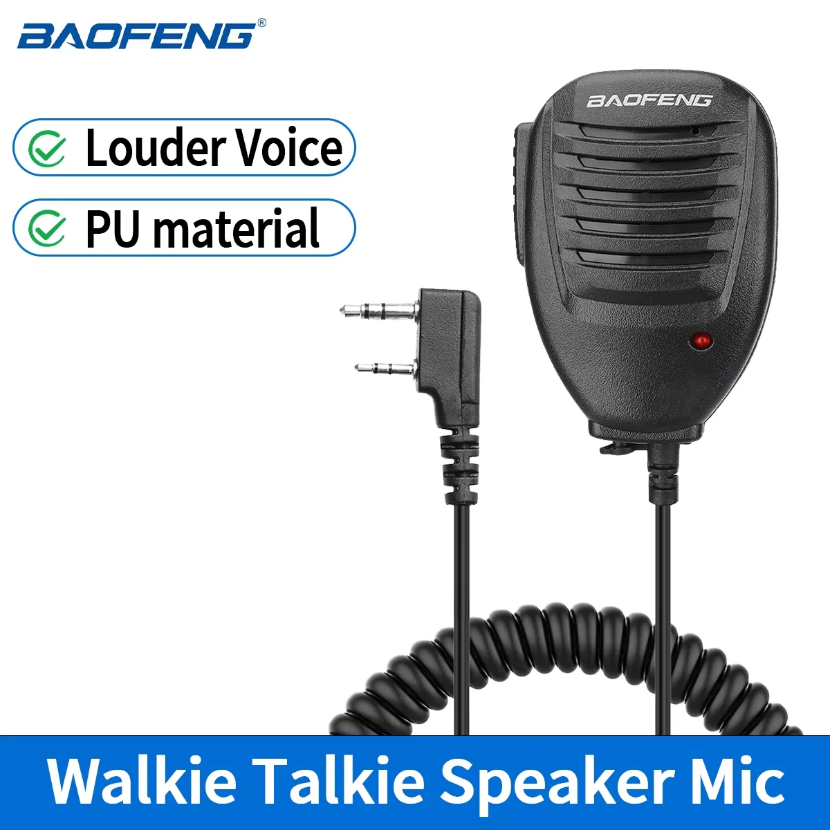 Baofeng BF-780 Handheld Microphone IP54 Waterproof 11 Baofeng BF-780 Handheld Microphone IP54 Waterproof - Image 11