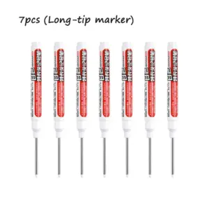 White Long-Tip Markers Set for Precision Art 16 S36d026f411674269bf415385742356f13