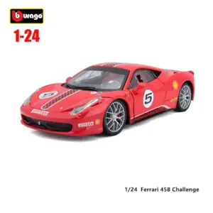 Ferrari 499P Diecast Model Car 1:24 Scale 30 S36df0ba280ed427197ecd56ec96ba800F 2
