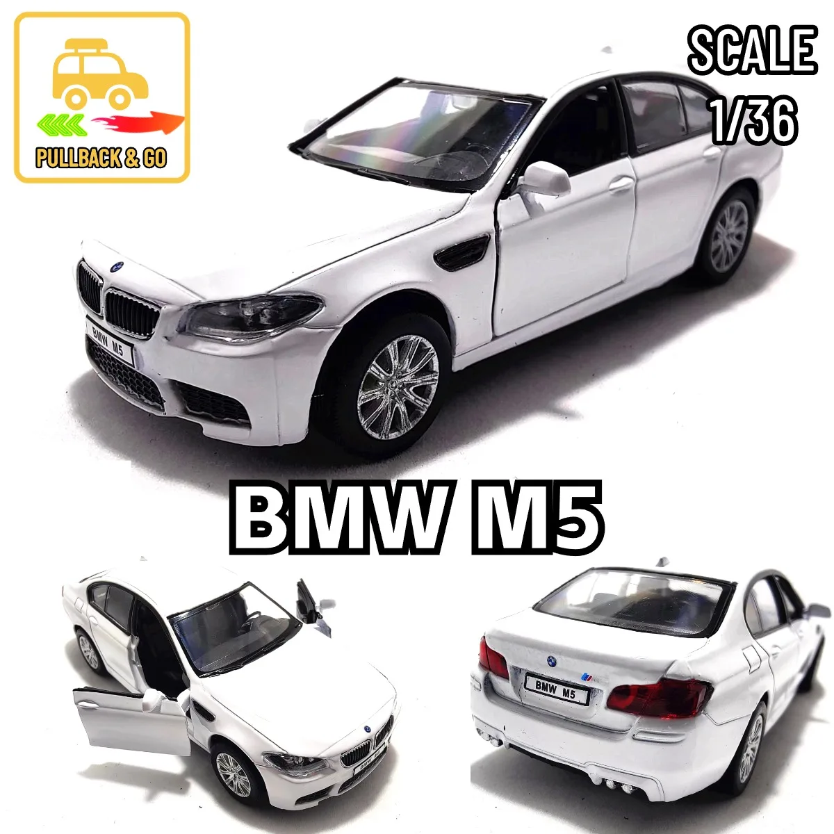 BMW M4 Pullback Toy Car 1:36 Scale Red 16 BMW M4 Pullback Toy Car 1:36 Scale Red - Image 16