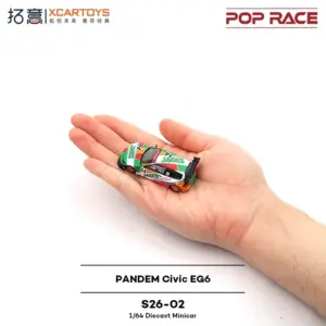 PopRace Xcartoys Pandem Civic EG6 1:64 Scale Model 11 S370f2d6e01d84daab8c3a4e4f7c2b5d3z