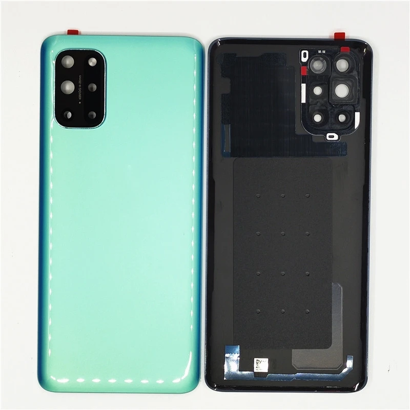 Glass Back Cover for OnePlus 8T in Green/Silver 2 Glass Back Cover for OnePlus 8T in Green/Silver - Image 2