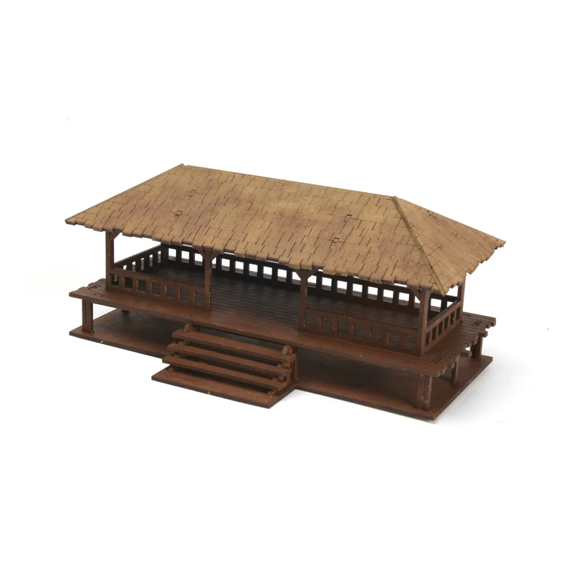 1/72 Peach Garden Wooden Assembly Model 6 1/72 Peach Garden Wooden Assembly Model - Image 6