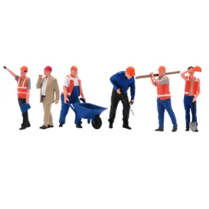 Construction Worker Miniature Figures Set 29 S37640a8252854690bae78a5df80e7f788