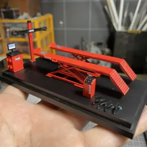1:64 Scale Auto Repair Garage Diorama Model 16 S37c05fff6322432fa2899ada1bb6941el