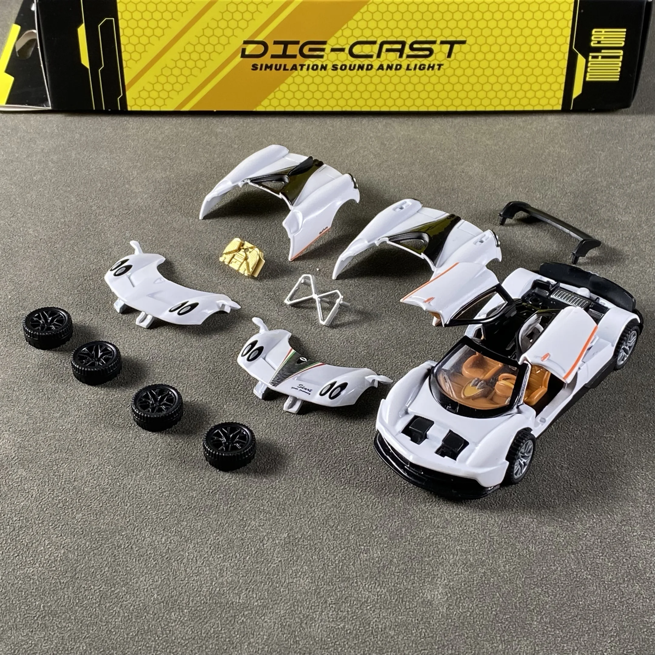 1:43 Pagani Huayra Dinastia Diecast Model Car 6 1:43 Pagani Huayra Dinastia Diecast Model Car - Image 6