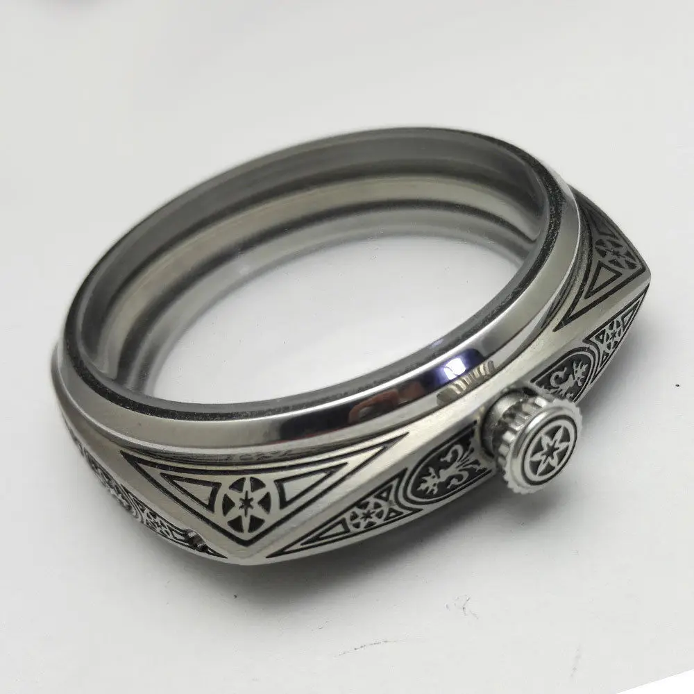 47mm Stainless Steel Watch Case for ETA Movements 4 47mm Stainless Steel Watch Case for ETA Movements - Image 4