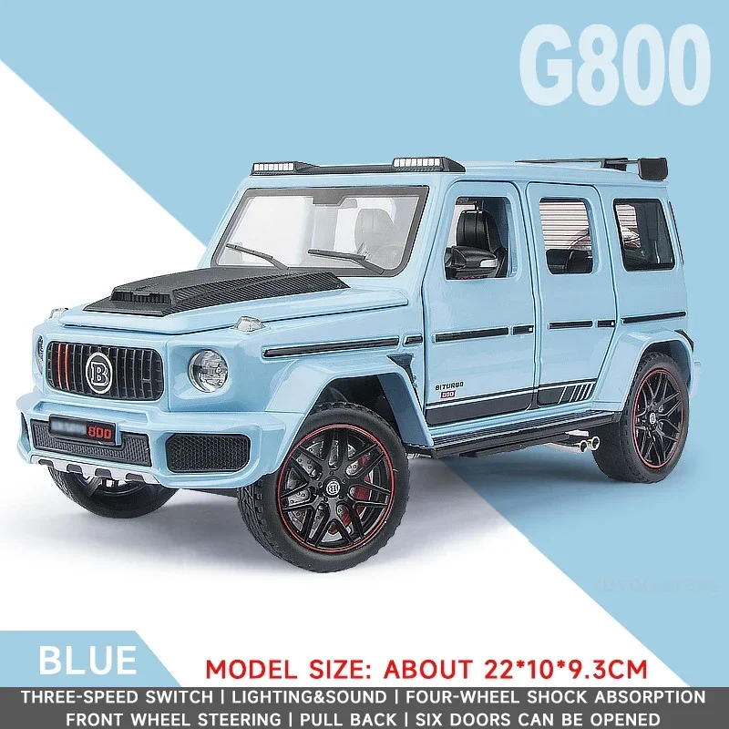Mercedes Benz BRABUS G800 1:24 Scale Model 8 Mercedes Benz BRABUS G800 1:24 Scale Model - Image 8