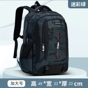 Teenage Boys Dark Camouflage School Backpack 17 S3834f8e95d4b4fdb82e98f2ade59d671q