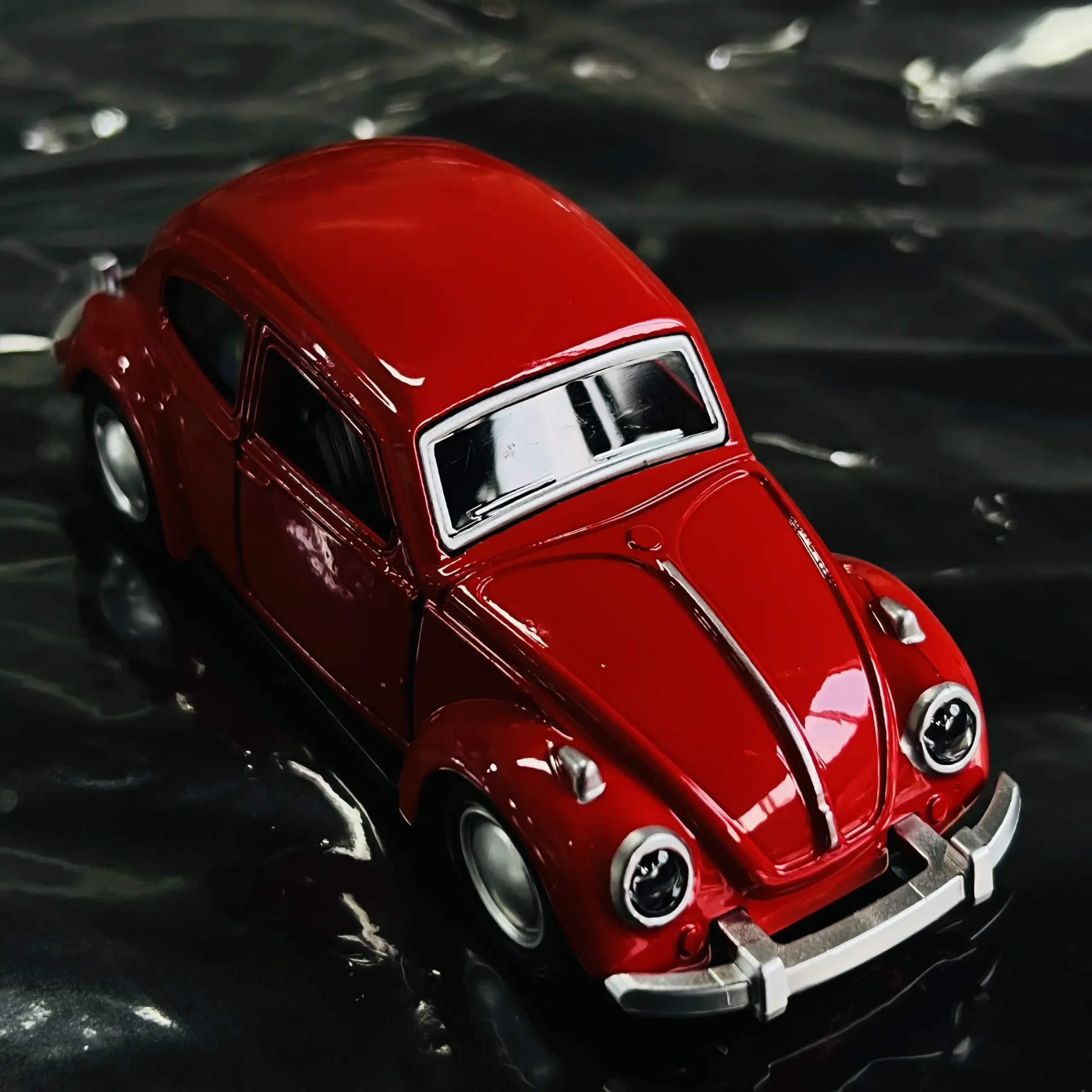 Vibrant Yellow Alloy Sports Car Model 6 Vibrant Yellow Alloy Sports Car Model - Image 6