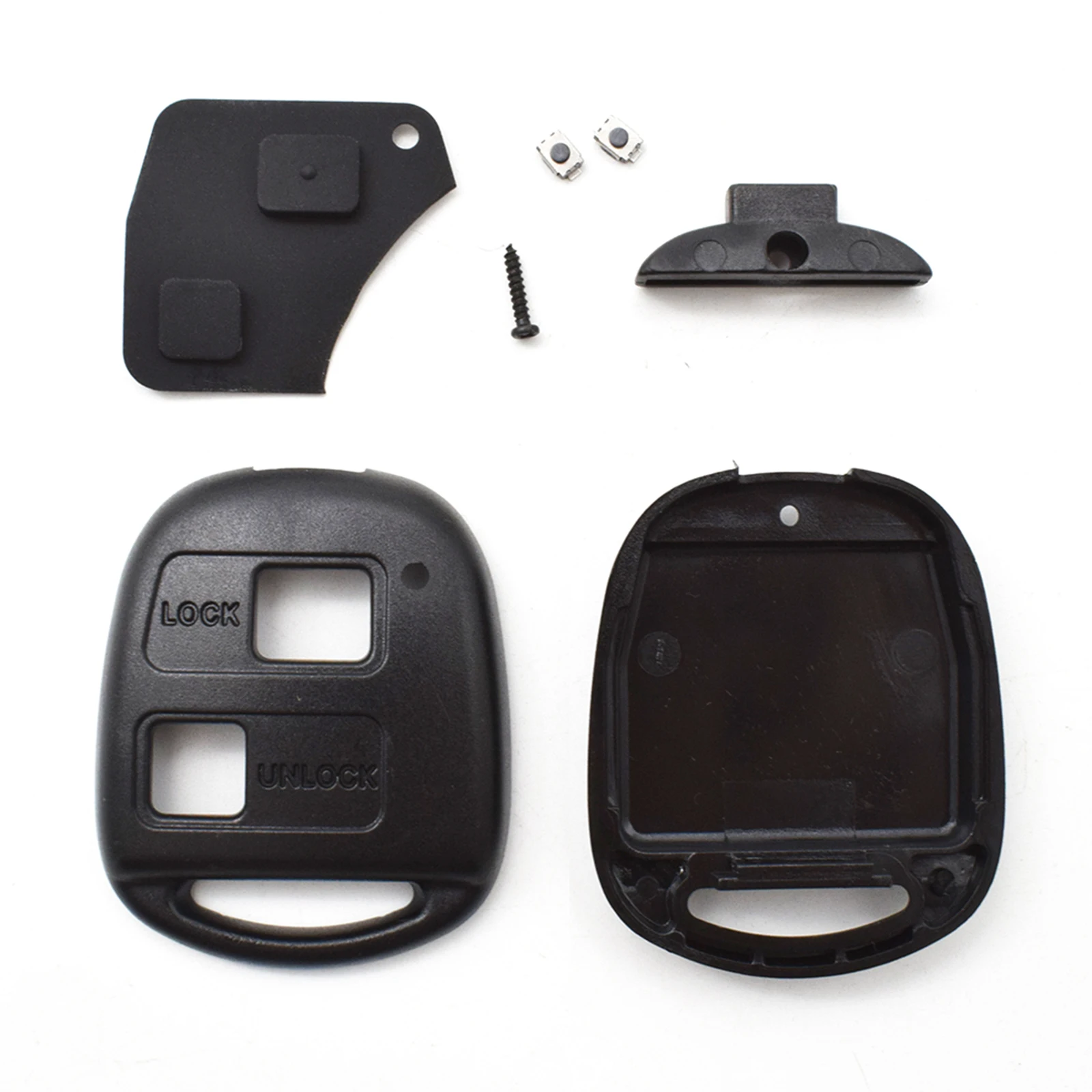 Toyota Key Shell Fob Case for RAV4 Yaris 5 Toyota Key Shell Fob Case for RAV4 Yaris - Image 5