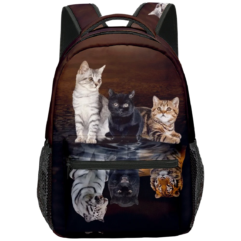Cute Cat Pattern Waterproof Backpack 11 Cute Cat Pattern Waterproof Backpack - Image 11