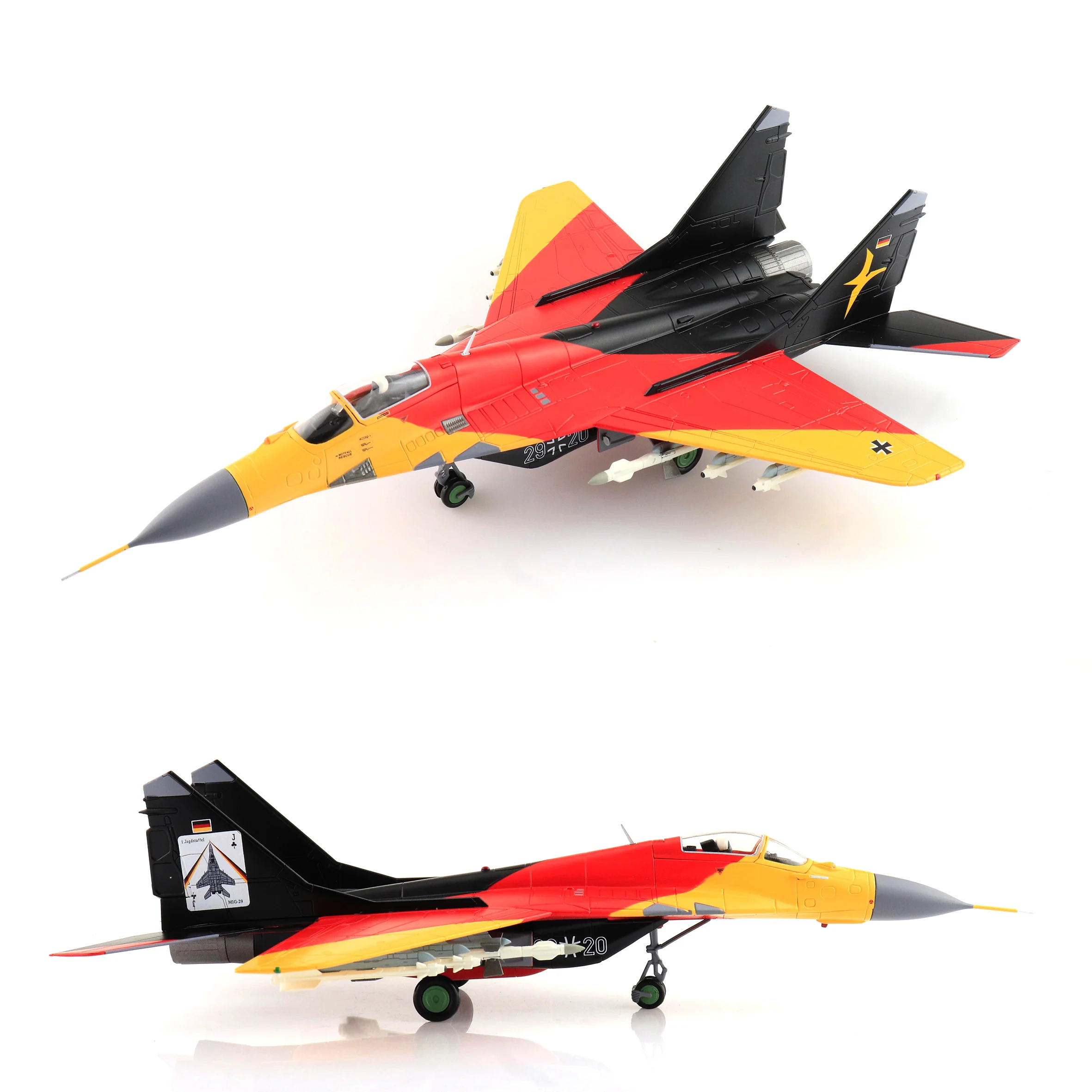 HA6522 MIG-29 Fulcrum Model 1:72 Scale Diecast 2 HA6522 MIG-29 Fulcrum Model 1:72 Scale Diecast - Image 2