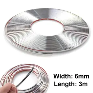 Universal Chrome Decorative Car Styling Strip 3m 7 S38f74da5288a4d0c8dc29cd4f47f3854B