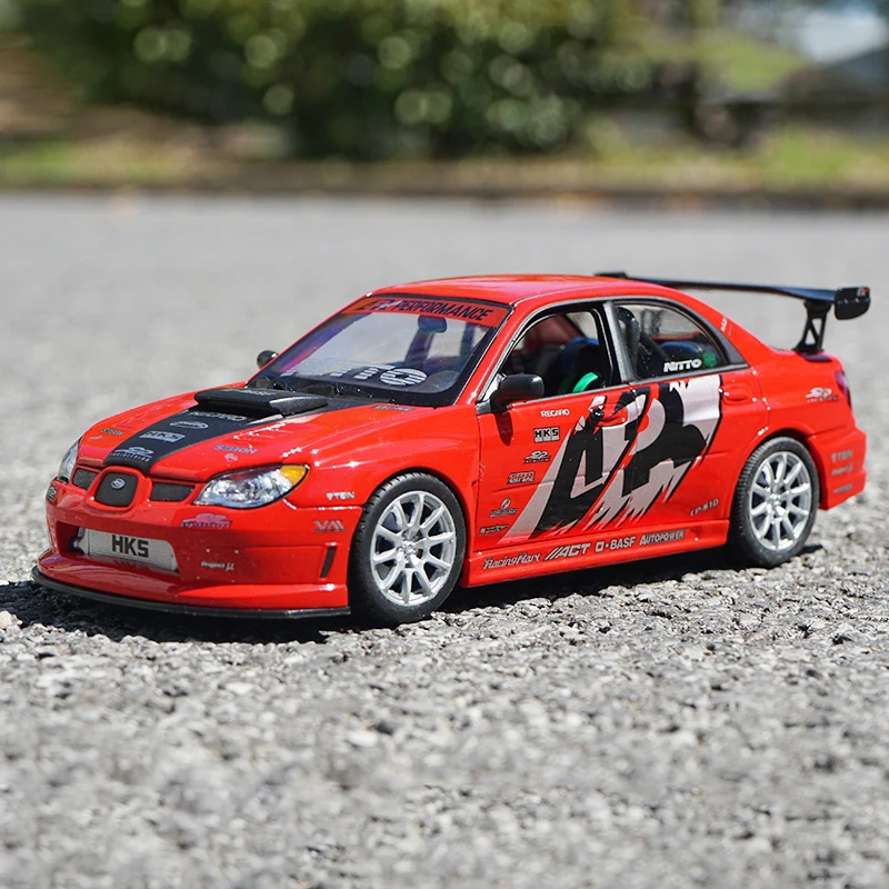 WELLY 1:24 Subaru Impreza Diecast Model 7 WELLY 1:24 Subaru Impreza Diecast Model - Image 7