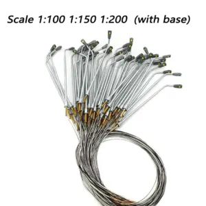 Set of 50 Miniature Street Lampposts with LEDs 15 S3a2aea5b8e07468aa399b90bb474fd17G